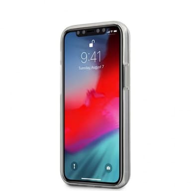 Guess iPhone 12 Mini Suojakuori Denim Triangle Sininen