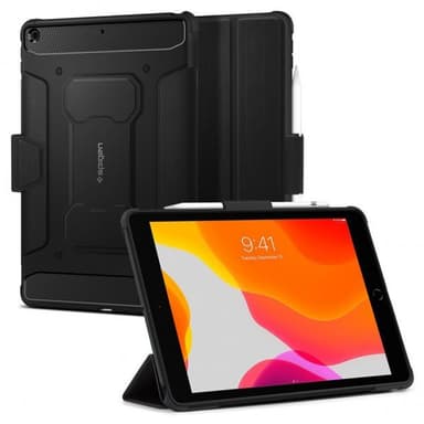Spigen iPad 10.2 Suojakotelo Rugged Armor Pro Musta