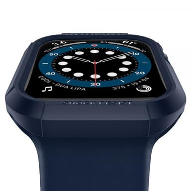 Spigen Apple Watch 44/45mm Suojakuori Rugged Armor Navy Blue
