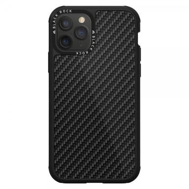 Black Rock iPhone 11 Pro Max Skal Robust Case Real Carbon Svart