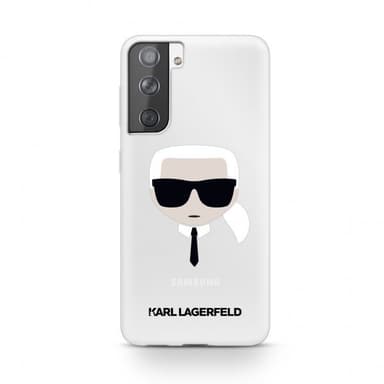 Samsung Galaxy S21 Kuori Iconic Karl Läpinäkyvä Kirkas