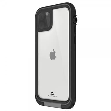 Black Rock iPhone 11 Kuori 360° Hero Case Musta Läpinäkyvä