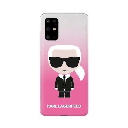 Karl Lagerfeld Samsung Galaxy S20 Ultra Kuori Gradient Cover Vaaleanpunainen