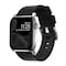 NOMAD Apple Watch 42/44mm/Apple Watch Ultra Ranneke Modern Strap Hopea/Musta
