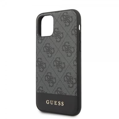 Guess iPhone 11 Kuori Stripe Cover Harmaa