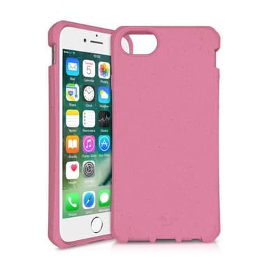 ItSkins iPhone 6/6S/7/8/SE Suojakuori FeroniaBio Terra Vaaleanpunainen