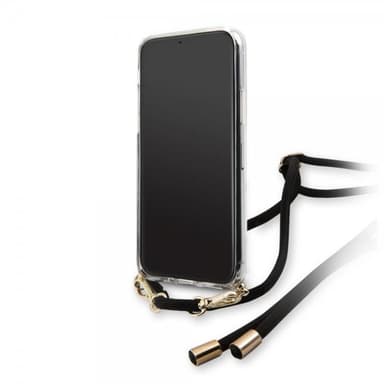 Guess iPhone 11 Pro Max Suojakuori Gradient Cover Musta