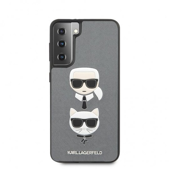 Karl Lagerfeld Samsung Galaxy S21 Kuori Saffiano Karl & Choupette Hopea