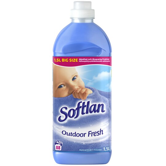 Softlan Ultra Outdoor Fresh huuhteluaine (1500 ml)