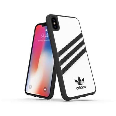 Adidas iPhone Xs Max Suojakuori OR 3-Stripes Snap Case FW18 Valkoinen