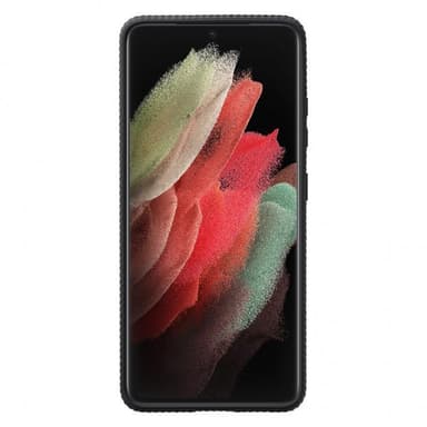 Samsung Original Galaxy S21 Ultra Kuori Protective Standing Cover Musta