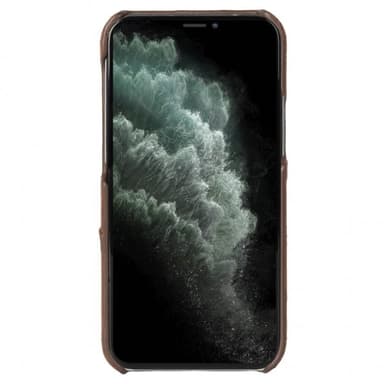 Krusell iPhone 12/iPhone 12 Pro Suojakuori Sunne CardCover Vintage Cognac