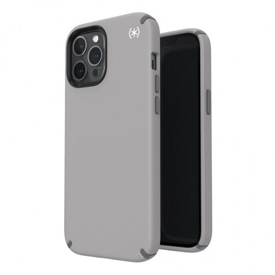 Speck iPhone 12 Pro Max Suojakuori Presidio2 Pro Cathedral Grey/Graphite Grey/White