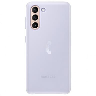 Samsung Original Galaxy S21 Kuori Smart LED Cover Violetti