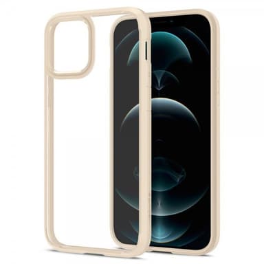 Spigen iPhone 12/iPhone 12 Pro Suojakuori Ultra Hybrid Sand Beige