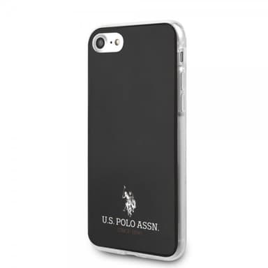 U.S. Polo iPhone 7/8/SE Kuori Small Logo Musta