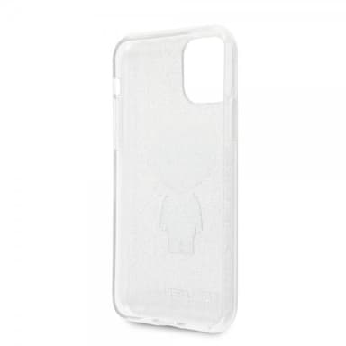 Karl Lagerfeld iPhone 11 Pro Max Kuori Iconic Kimallus Cover Hopea