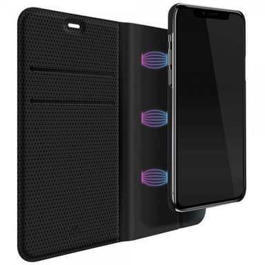 Black Rock iPhone 12 Mini Suojakotelo 2 in 1 Wallet Case Irrotettava Kuori Musta