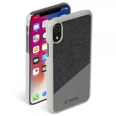 Krusell iPhone Xr Kuori Tanum Cover Harmaa