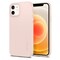 Spigen iPhone 12/iPhone 12 Pro Suojakuori Thin Fit Vaaleanpunainen