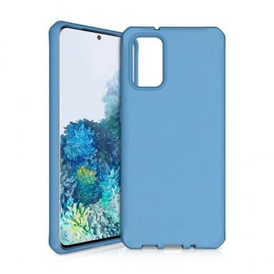 ItSkins Samsung Galaxy S20 Plus Suojakuori FeroniaBio Terra Sininen