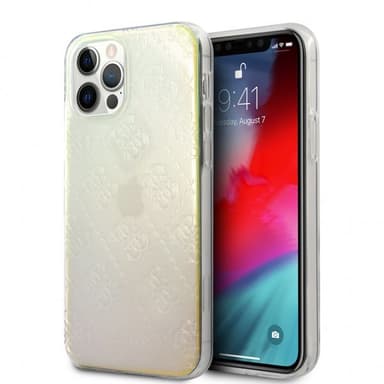 Guess iPhone 12/iPhone 12 Pro Suojakuori 3D Raised Iridescent