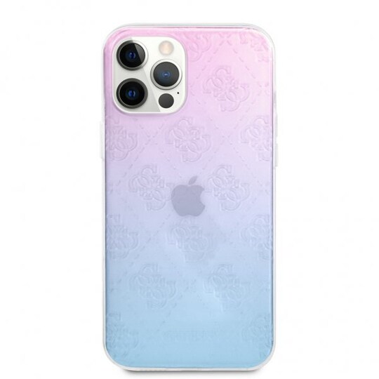 Guess iPhone 12 Pro Max Suojakuori 3D Raised Sininen
