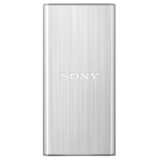 Sony ulkoinen SSD levy 256 GB SL-BG2S (hopea)