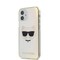 Karl Lagerfeld iPhone 12 Mini Suojakuori Choupette Iridescent