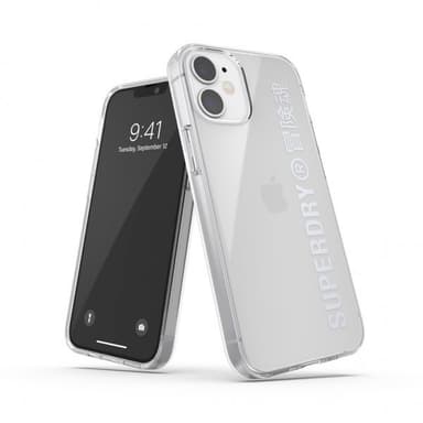 Superdry iPhone 12 Mini Suojakuori Snap Case Clear Hopea