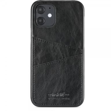 holdit iPhone 12 Mini Suojakuori Korttitaskulla Musta