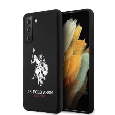U.S. Polo Samsung Galaxy S21 Plus Kuori Logolla Musta