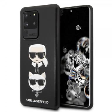 Samsung Galaxy S20 Ultra Suojakuori Karl & Choupette Musta