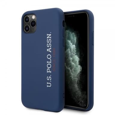 U.S. Polo iPhone 11 Pro Kuori Silikonii Navy