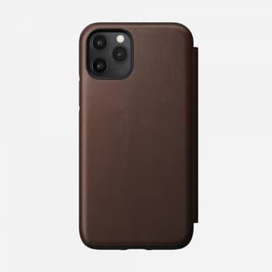 NOMAD iPhone 11 Pro Suojakotelo Rugged Folio Rustic Brown