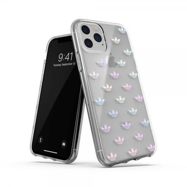 Adidas iPhone 11 Pro Kuori Snap Case ENTRY FW19 Läpinäkyvä Hopea