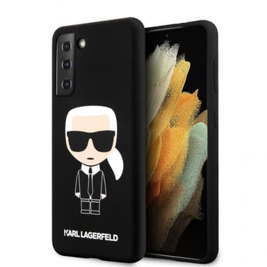 Samsung Galaxy S21 Plus Kuori Iconic Full Body Musta
