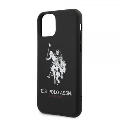 U.S. Polo iPhone 11 Pro Max Kuori Big Logo Musta