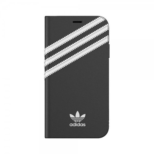 Adidas iPhone 11 Kotelo OR Booklet Case Musta Valkoinen