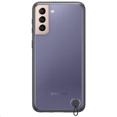 Samsung Original Galaxy S21 Plus Kuori Clear Protective Cover Musta
