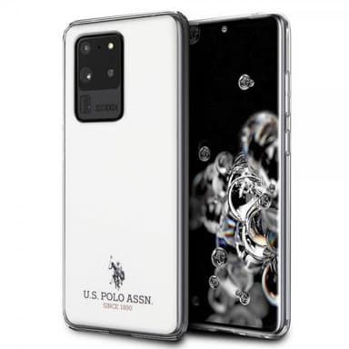 U.S. Polo Samsung Galaxy S20 Ultra Kuori Logolla Valkoinen