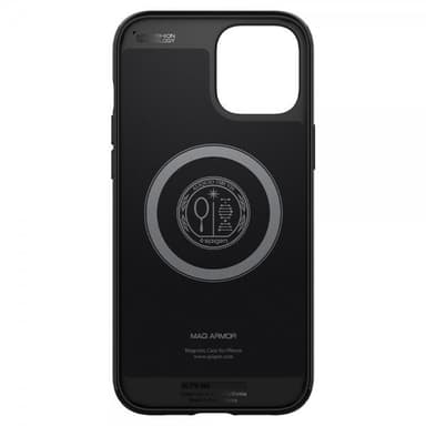 Spigen iPhone 12 Pro Max Suojakuori Mag Armor Matte Black