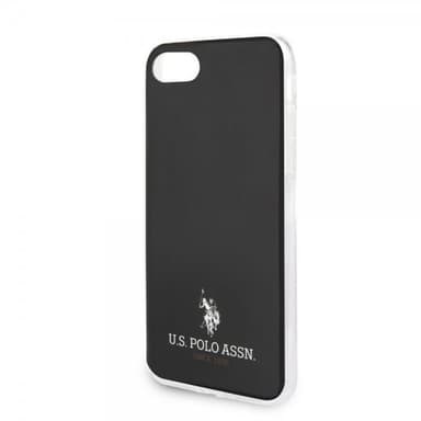 U.S. Polo iPhone 7/8/SE Kuori Small Logo Musta