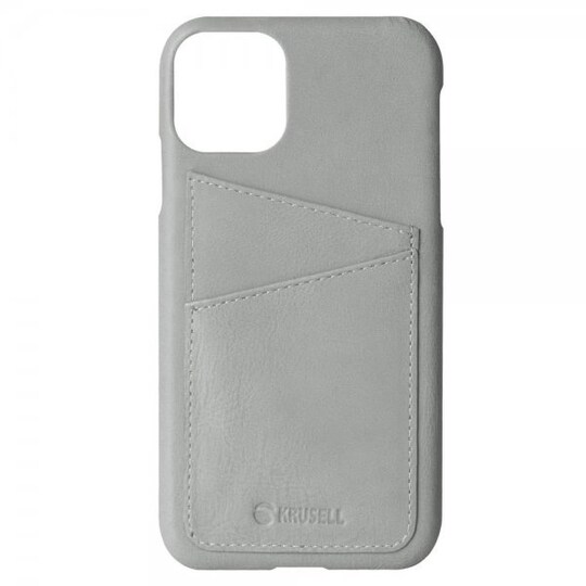 Krusell iPhone 11 Pro Max Kuori Sunne CardCover Korttitasku Vintage Grey