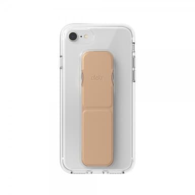 Clckr iPhone 6/6S/7/8/SE Suojakuori GripCase Clear Ruusukulta