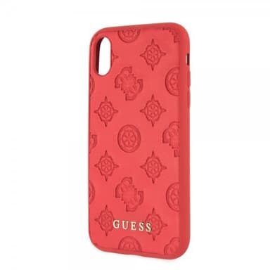 Guess iPhone Xr Kuori Peony Punainen