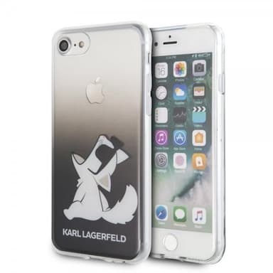 iPhone 7/8/SE 2020 Suojakuori Gradient Cover ChouPETte Musta