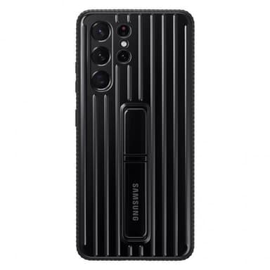 Samsung Original Galaxy S21 Ultra Kuori Protective Standing Cover Musta