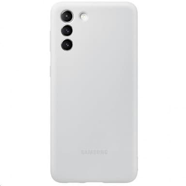 Samsung Original Galaxy S21 Kuori Silicone Cover Vaaleanharmaa