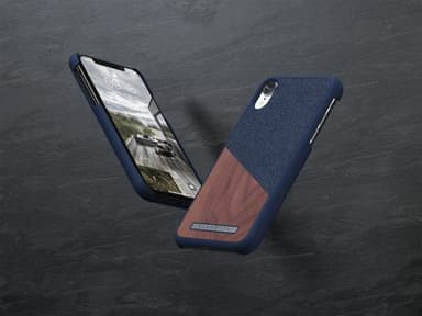 Elements iPhone XR Kuori Frejr Saeson Saksanpähkinä Sininen